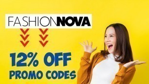 'Fashion Nova Discount Codes WORKING promo codes [December  2022] NEW CODES'
