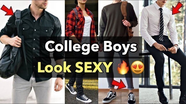 'Look More Attractive in College For Boys | College Fashion Tips #shorts #fashion #style'