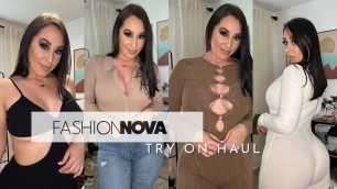 'FASHIONNOVA HAUL| Try on + jeans review'