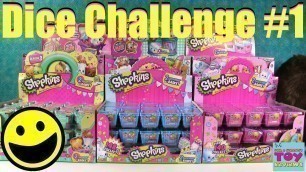 'Shopkins Game Dice Challenge | Season 1 2 3 4 Food Fair Fashion Spree Unboxing | PSToyReviews'