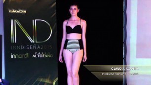 'CLAUDIA ACOSTA | Inndiseña Fashion Show 2015 | Fashion One'