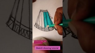'sketch drawing tutorial #beginners #amazing #artists #fashion #sketching #shorts'
