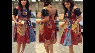 'Latest African Print Dresses 2018: New Ankara Styles Fashion For Girls'