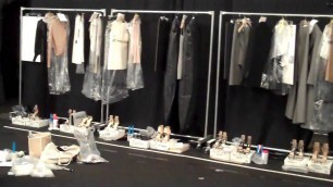 'Dressing area backstage'