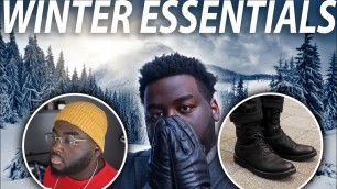 '10 Style Essentials Every Guy NEEDS For Winter | MEN\'S WINTER FASHION | HB Fashion'