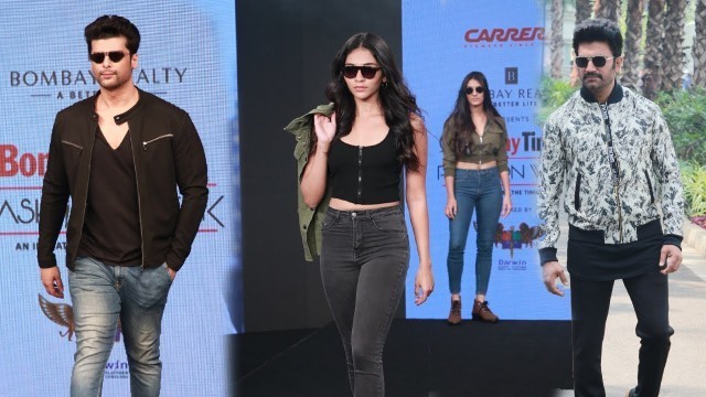 'Sharad Kelkar Anupriya Goenka Kushal Tandon Ramp Walk Fashion Show – BT Fashion Week 2020'