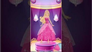 'playing Barbie Magical Fashion game'