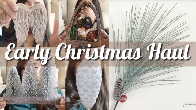 'Christmas Home Decor Haul | Christmas Theme & Color Scheme'