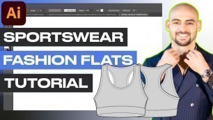 'How To Draw Fashion Flats In Illustrator (Sportswear Edition)'