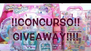 'GIVEAWAY SHOPKINS FASHION SPREE *  CONCURSO REGALO SHOPKINS'