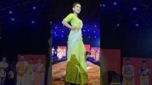 'fashion show || Guwahati fest || traditional wear || ramp walk'