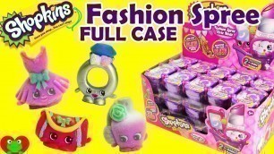 'Shopkins Season 4 Fashion Spree Blind Baskets Full Case'