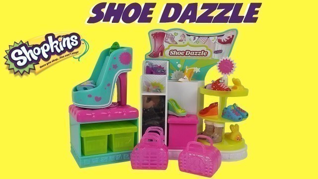 '**NEW** Shopkins Season 3 Shoe Dazzle Fashion Spree Playset With Exclusive Shopkins'