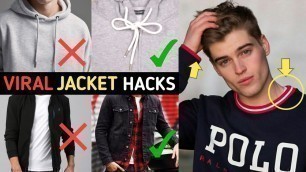 '7 *VIRAL* Winter Jacket Fashion Hacks & Tricks To Look ULTRA STYLISH | Stylish Jackets For Men'
