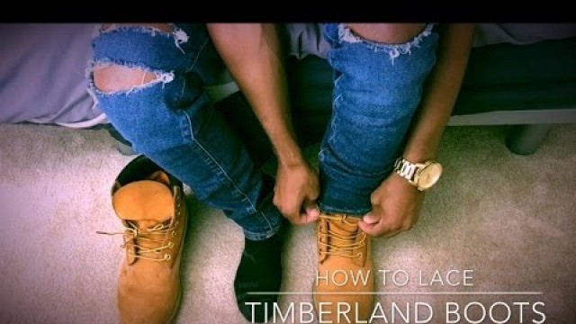 'How To Lace Timberland Boots'