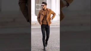 'men winter jacket #denim#style #dress #denimjacket#fashion #menswear'