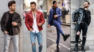 'THE BEST FALL FASHION OUTFITS MEN 2022 | MEN\'S WINTER FASHION IN 2022'