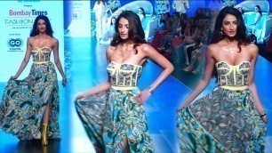 'Palak Tiwari Stunning Ramp Walk At Bombay times Fashion Show 2022'