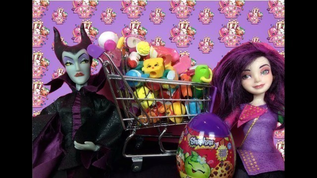 'Descendants - Mal and Evie - Shopkins Shopping Spree - Maleficent - Toys and Dolls'