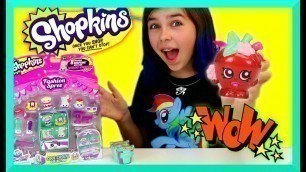 'SHOPKINS SURPRISE | NY LIMITED EDITION PRESENT | Fashion Spree Toy | BLIND BAG'