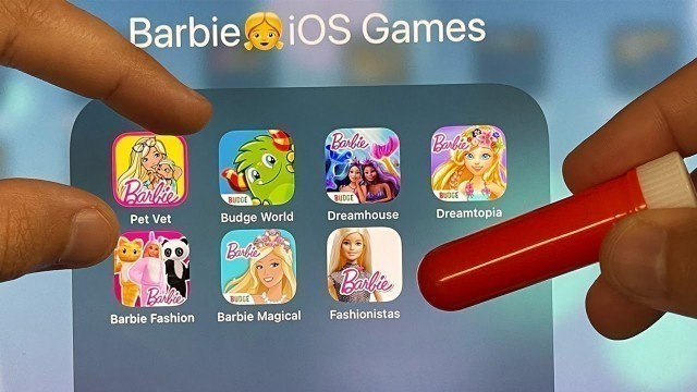 '7 Barbie Free Games for iOS & Android - Budge World,Dreamhouse Adventures,Dreamtopia,Magical Fashion'