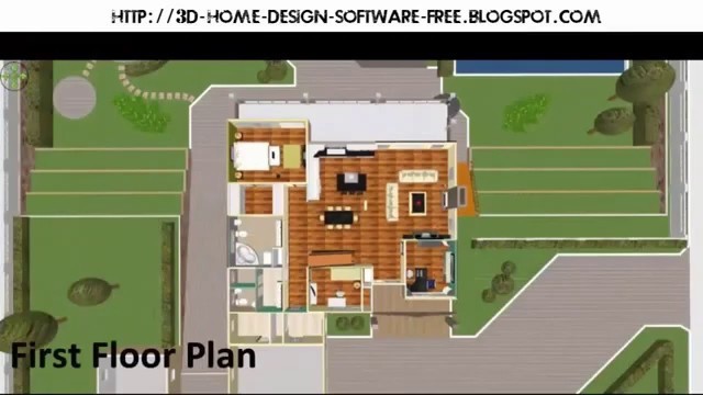 '3D Software for House Design - Easy Building House Plan'