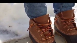 'Eastland Knot Tutorial for Bean Boots'