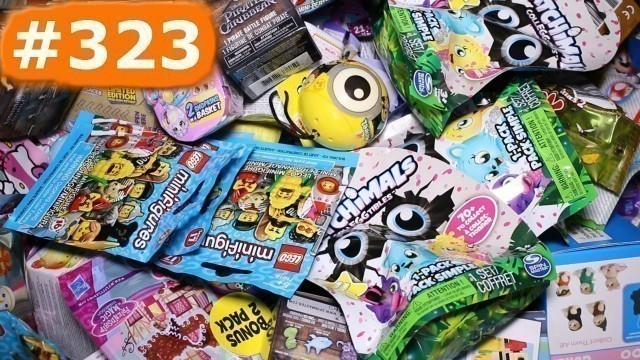 'Random Blind Bag Box Episode #323 - Minecraft, Twozies, Shopkins Fashion Spree, Squinkies Squashies'