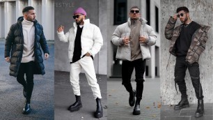 'Men\'s Winter Outfit Ideas For 2023 | winter outfit men | men\'s fashion'
