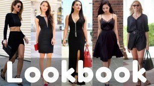 '2018 Trendy Summer Black Dresses / Outfits Collection | Summer Fashion Lookbook'