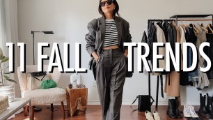 '11 FALL 2022 FASHION TRENDS | Easy, Wearable Trends for Everyday | 90s Minimal Outfit Ideas'