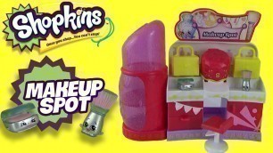 'SHOPKINS Season 3 Makeup Spot Fashion Spree | Surprise Shopkins'