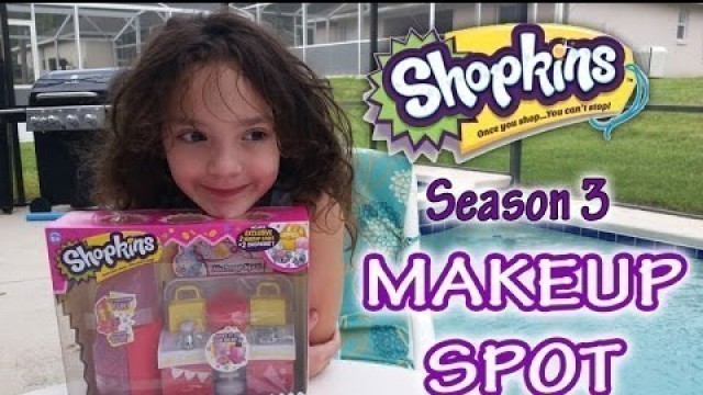 'Shopkins Season 3 Makeup Spot Fashion Spree Collection'