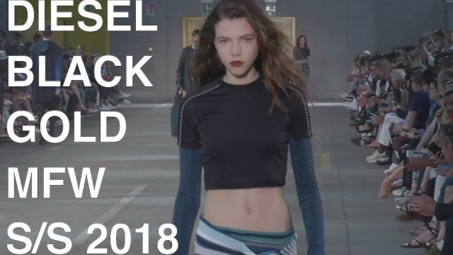 'DIESEL BLACK GOLD |  WOMAN / MAN SPRING SUMMER 2018 | FASHION SHOW | UHD 4k'