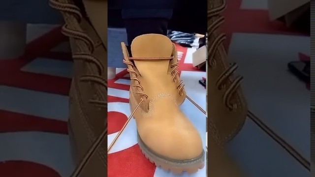 'Best way to lace up shoes | How to tie up timberlands | BUZZSNKR.COM'