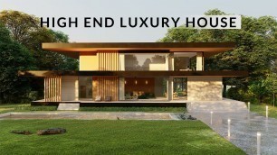 'High End Luxury House I Minimalist Architecture by LAA Design Studio'