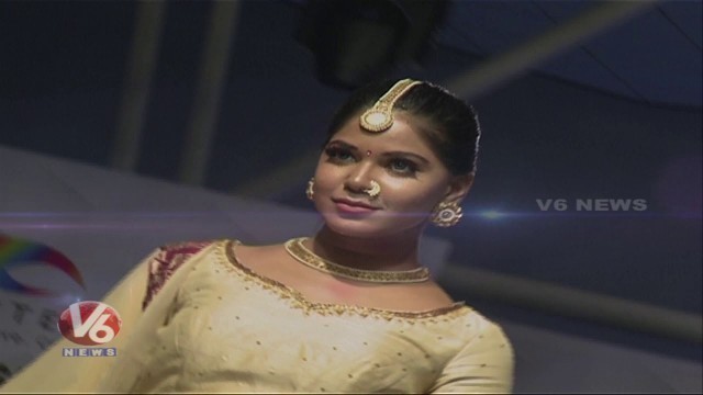 'Models Ramp Walk In HAMSTECH Fashion Show 2019 | V6 Telugu News'