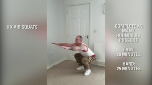 'Home Fitness - Wk 2 Session 3 - Total Body | COVID Advice | British Army'