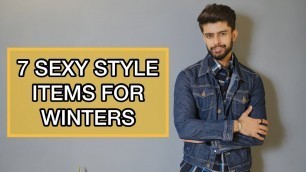 '7 STYLE PIECES FOR WINTERS IN 2021 | WINTER OUTFIT IDEAS FOR MEN'