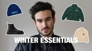 'ARE YOU READY FOR WINTER? | MEN\'S ESSENTIALS'