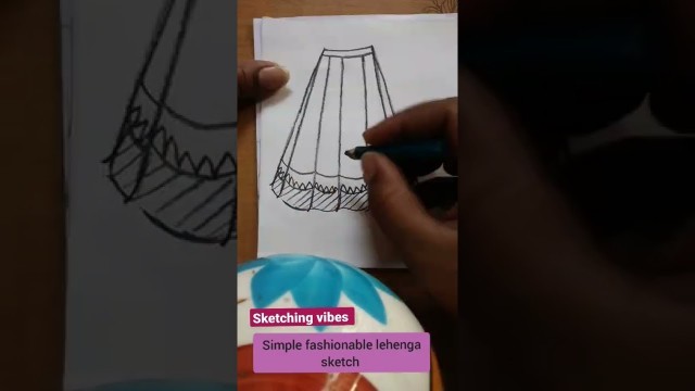 'fashion sketch / drawing tutorial #draw #fashioninindian #wearingoutfit #sketchlovers #art #shorts'