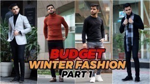 'BUDGET WINTER FASHION #1 | Turtle Necks | Sweatshirts | Winter Fashion for Men | Budget Shopping'