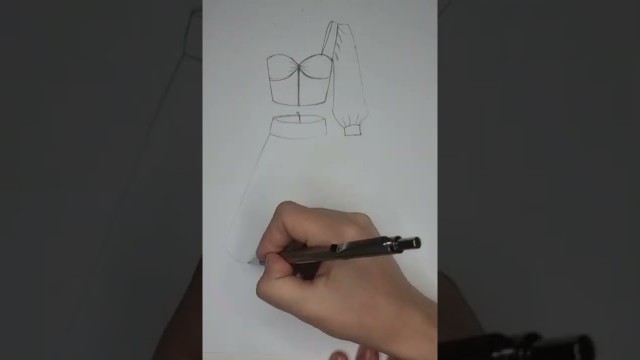 'Fashion illustration / Tutorial / Fashion sketching step by step'