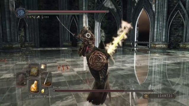 'DARK SOULS 2 SotFS (PS4) - Fashion Souls (The Best Looking Weapons) - Ruler\'s Sword vs. Sir Alonne'