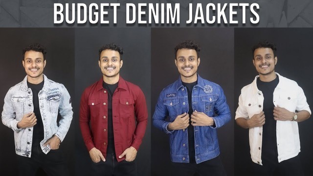 '*BEST* Denim Jacket Under 1500 || Men’s Winter Fashion| DCOD Style |'