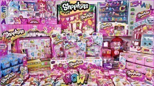 'SHOPKINS SHOPPING SPREE  MEGA Shopkins Haul'