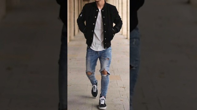 'denim jacket new collection winter fashion best outfit boy #denim #jeans #trousers #menswear'