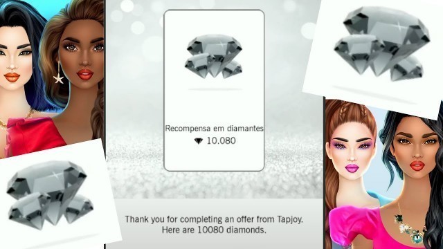 'Veja como ganhei 10.080 diamantes com VPN no Covet Fashion'