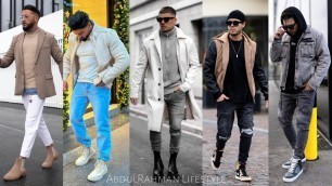 'افضل ستايلات الشتاء للرجال 2023 | ملابس الشتاء للرجال | Winter Outfits | Men\'s Fashion'