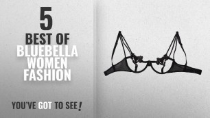 'Bluebella Women Fashion [2018 Best Sellers]: Bluebella Nova Demi Bra, 36DD, Black'